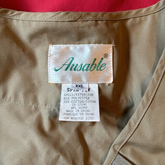 Ausable Tan Spin Fly Fishing vest - Picture 4 of 5
